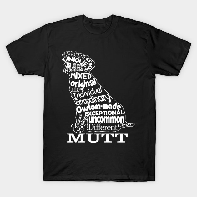 Mutt Dog T-Shirt by zackmuse1